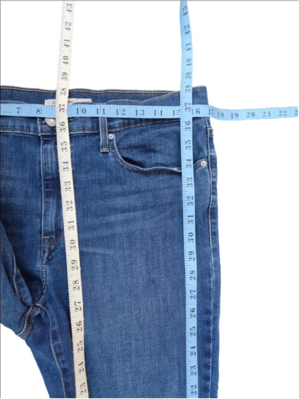 Womens Levi's Slimming Skinny Jeans 33 - Picture 6 of 6
